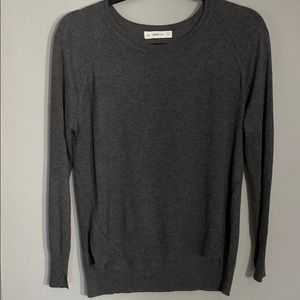 Zara Grey Knit Top